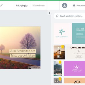 Vorschaubild Adobe Spark