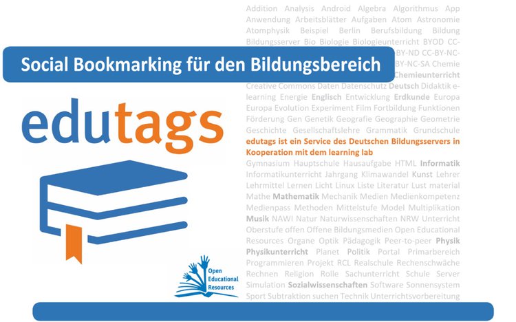 edutags - die Social Bookmarking-Plattform für den Bildungsbereich