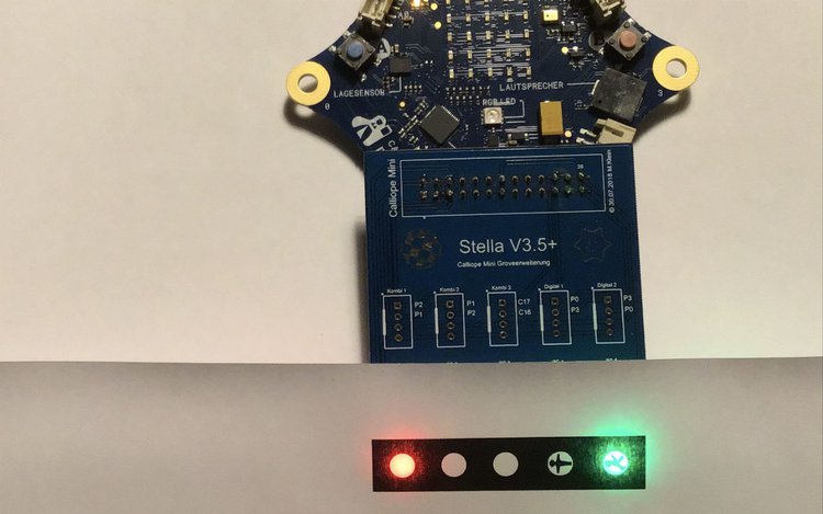 Wie funktioniert eine Ampelsteuerung mit dem Calliope?