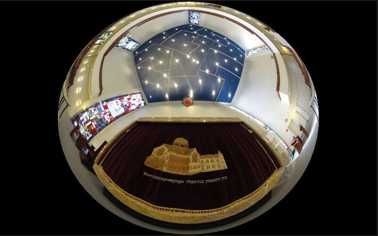 Hamburger Gotteshäuser in der Virtuellen Realität (VR): Die Synagoge "Hohe Weiden"
